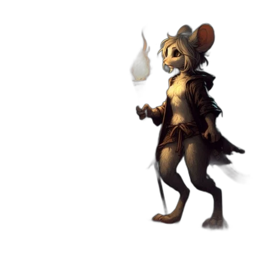 staff, animal, creature, mask transparent PNG cut-out