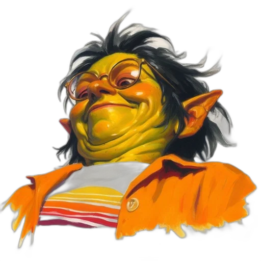 face, staff, creature, mask transparent PNG cut-out