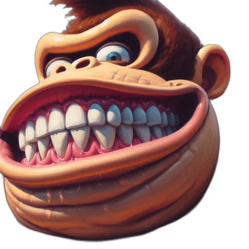 animal, creature, face, staff transparent PNG cut-out