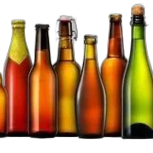bottle, 3d render, photorealistic, golden transparent PNG cut-out