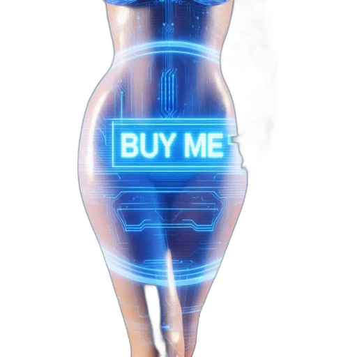 dress, bottle, robot, jewelry transparent PNG cut-out