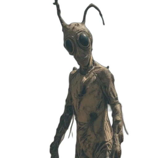 creature, robot, staff, animal transparent PNG cut-out
