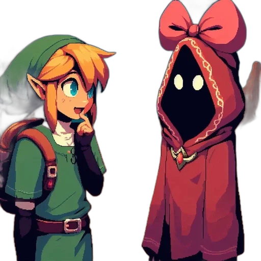 mask, dress, staff, hat transparent PNG cut-out