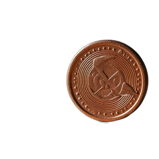 3d render, same, penny, coin transparent PNG cut-out