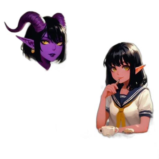 mask, concept art, pixel art, fantasy art transparent PNG cut-out