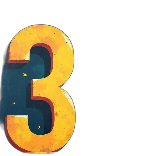 3d render, first, days, proven transparent PNG cut-out