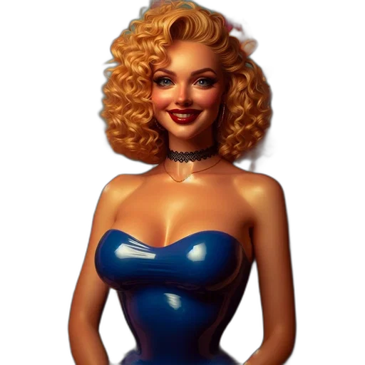 dress, jewelry, comic book art, concept art transparent PNG cut-out