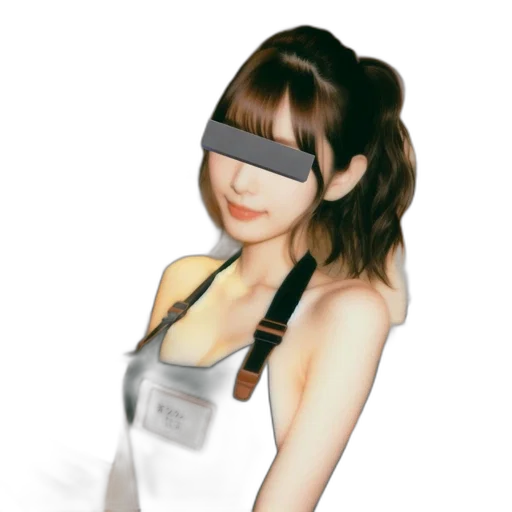 mask, face, staff, 3d render transparent PNG cut-out