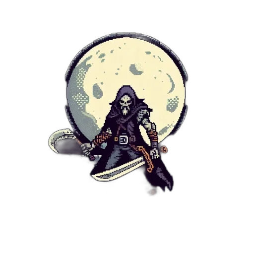sword, weapon, staff, pixel art transparent PNG cut-out