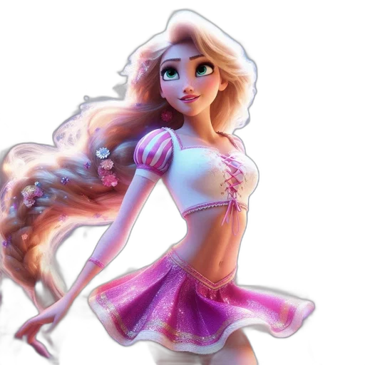 dress, 3d render, concept art, fantasy art transparent PNG cut-out