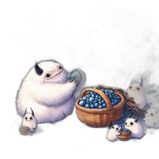 food, creature, animal, concept art transparent PNG cut-out