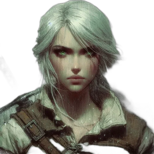face, weapon, concept art, fantasy art transparent PNG cut-out