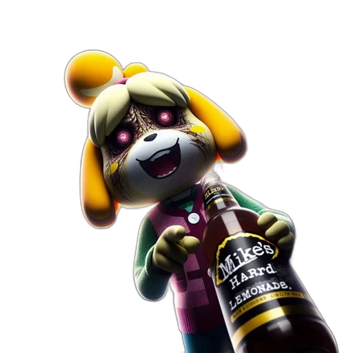 bottle, staff, animal, creature transparent PNG cut-out