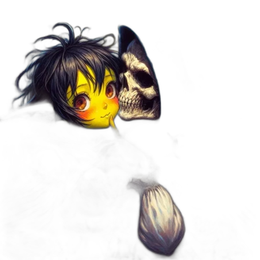 mask, face, creature, hair transparent PNG cut-out