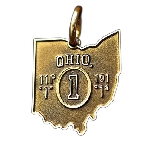 jewelry, ohio, charms, state transparent PNG cut-out