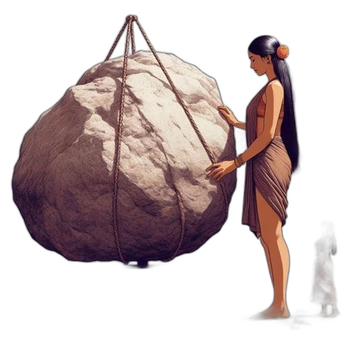 umbrella, staff, hat, concept art transparent PNG cut-out