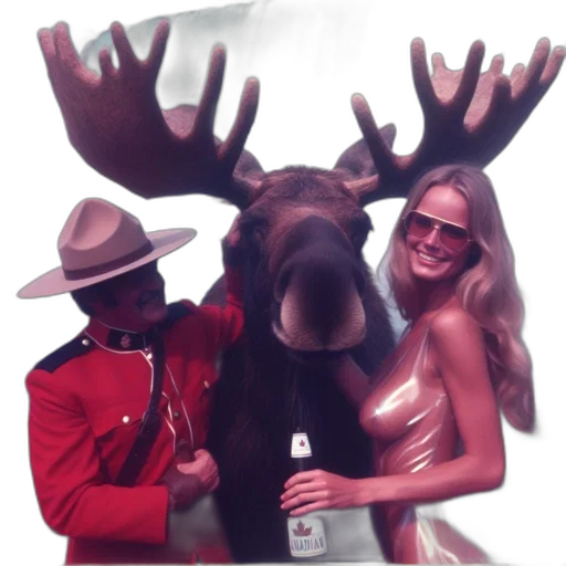 hat, two, individuals, pose transparent PNG cut-out