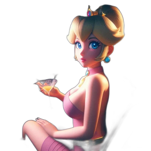 dress, robot, staff, bottle transparent PNG cut-out