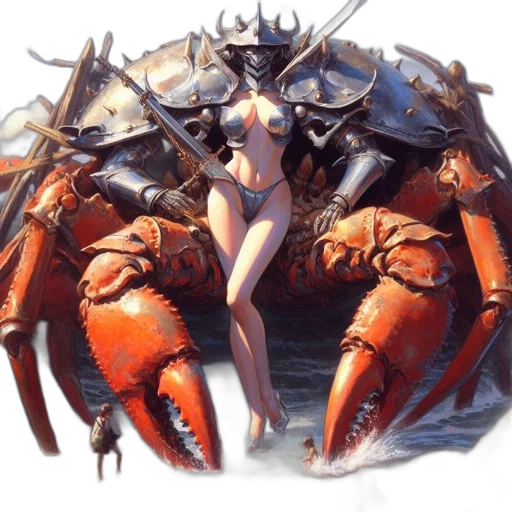 animal, creature, weapon, crown transparent PNG cut-out