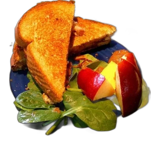 food, crown, photorealistic, 3d render transparent PNG cut-out