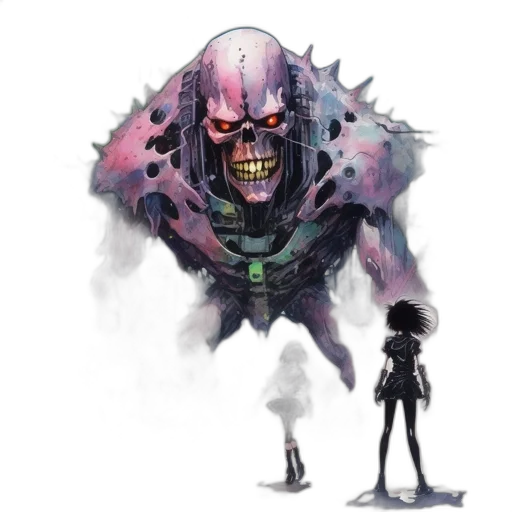 robot, creature, mask, face transparent PNG cut-out