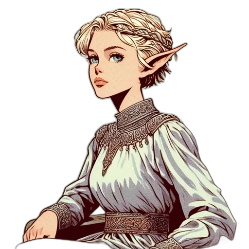 staff, dragon, face, dress transparent PNG cut-out