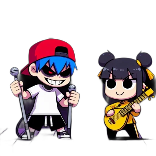 cartoon, pixel art, concept art, anime transparent PNG cut-out