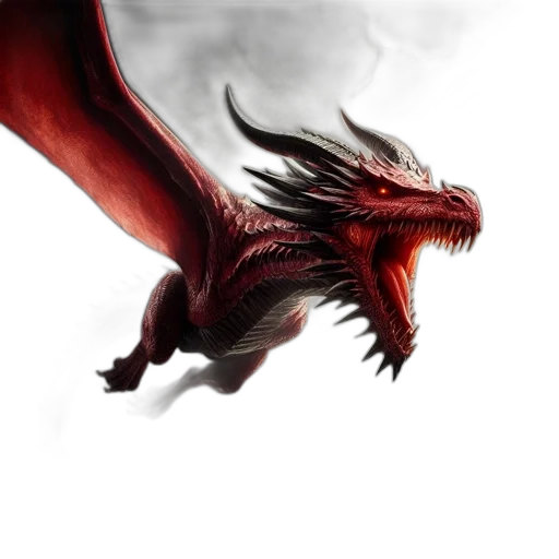 dragon, creature, animal, fantasy art transparent PNG cut-out