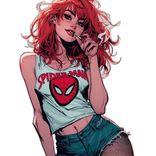 comic book art, concept art, cartoon, pixel art transparent PNG cut-out