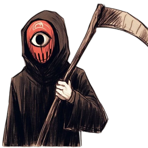 mask, staff, creature, weapon transparent PNG cut-out