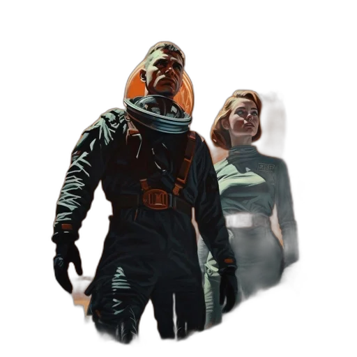 jacket, mask, face, concept art transparent PNG cut-out