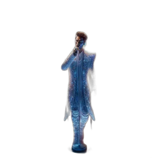 dress, staff, jacket, creature transparent PNG cut-out