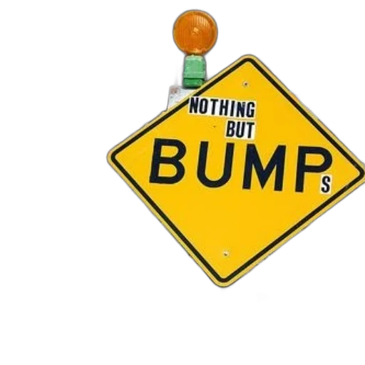 yellow, sign, words, nothing transparent PNG cut-out