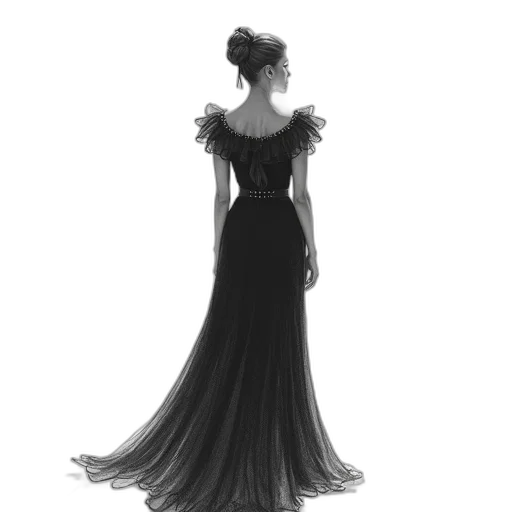 dress, crown, jewelry, concept art transparent PNG cut-out