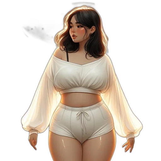 dress, concept art, fantasy art, watercolor transparent PNG cut-out