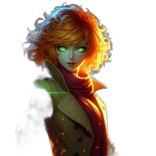 staff, face, fantasy art, concept art transparent PNG cut-out