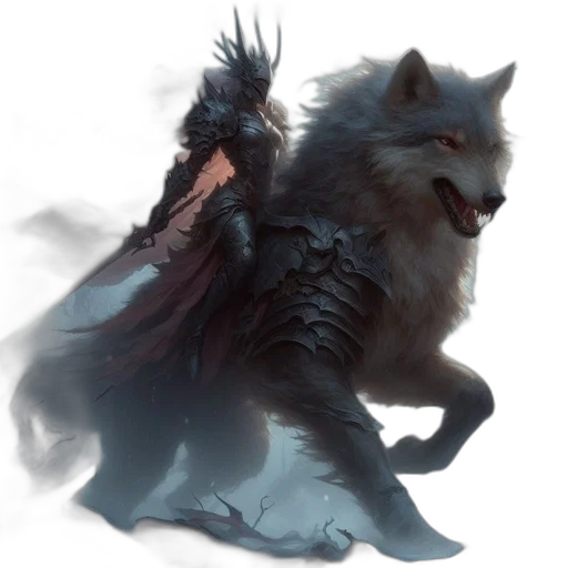 dragon, animal, creature, sword transparent PNG cut-out