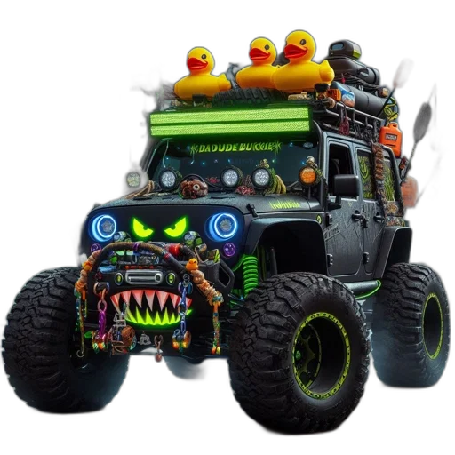 car, creature, animal, concept art transparent PNG cut-out