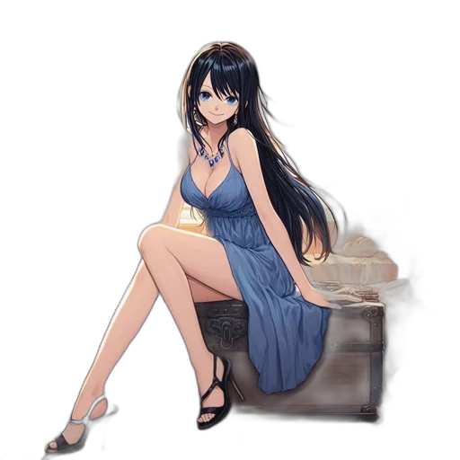 dress, furniture, jewelry, staff transparent PNG cut-out