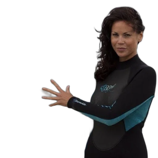 jacket, underwater, woman, wetsuit transparent PNG cut-out