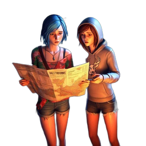 jacket, dress, concept art, comic book art transparent PNG cut-out