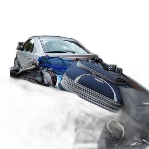 car, 3d render, concept art, photorealistic transparent PNG cut-out