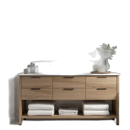 furniture, 3d render, photorealistic, earth tones transparent PNG cut-out