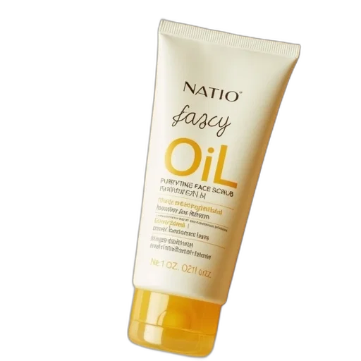 natio, purifying, face, scrub transparent PNG cut-out
