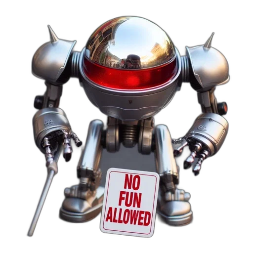 robot, 3d render, concept art, metallic transparent PNG cut-out