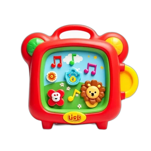 red, children, toy, colorful transparent PNG cut-out