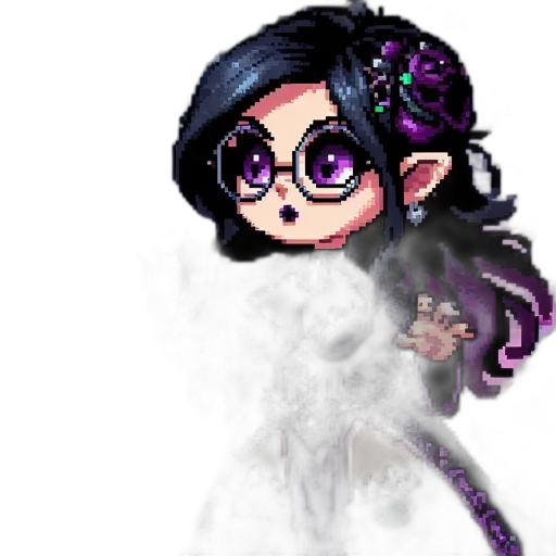 staff, dragon, fantasy art, pixel art transparent PNG cut-out