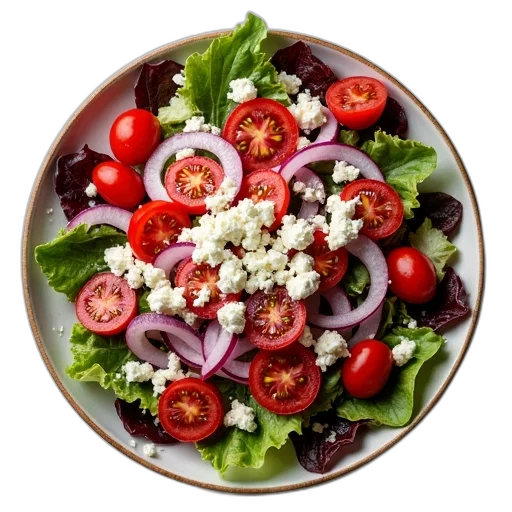 food, plate, salad, red transparent PNG cut-out