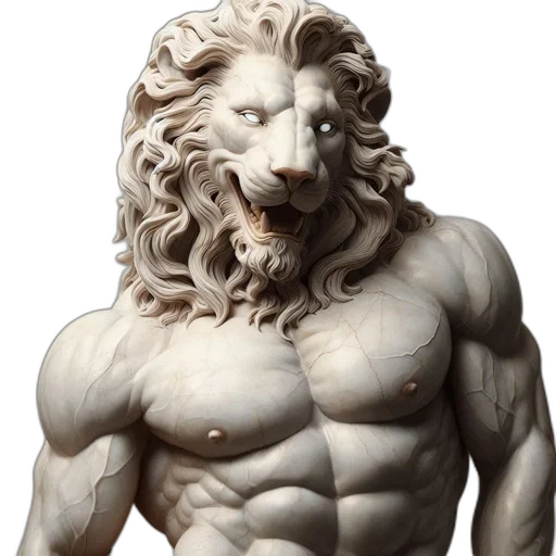 animal, creature, 3d render, photorealistic transparent PNG cut-out