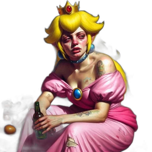 crown, dress, jewelry, concept art transparent PNG cut-out